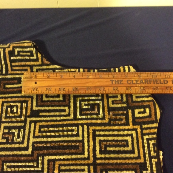 Vintage Aladdin carpet bag tapestry vest size small - Picture 10 of 10